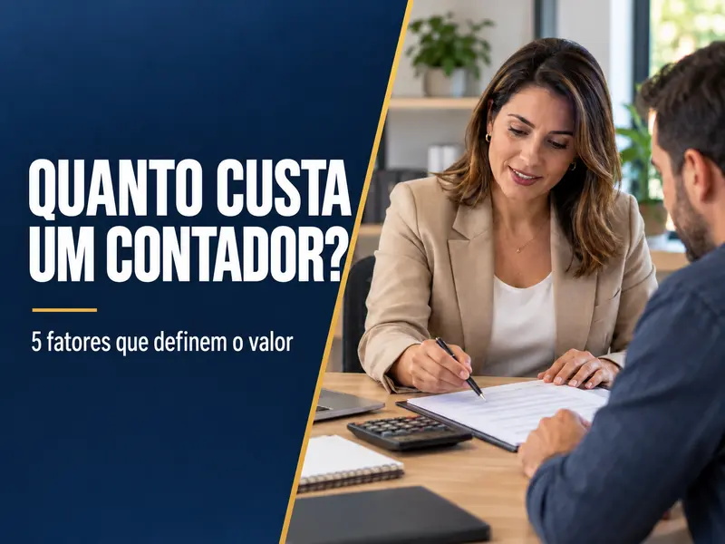 Quanto custa um contador em sete lagoas
